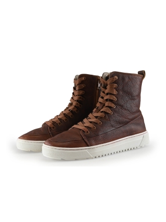 Hub Footwear Hohe Sneaker Cognac 328084
 Größe 41
 