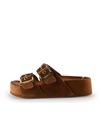 Colors of California Mules Pantoletten Braun 328147
 Größe 37
 