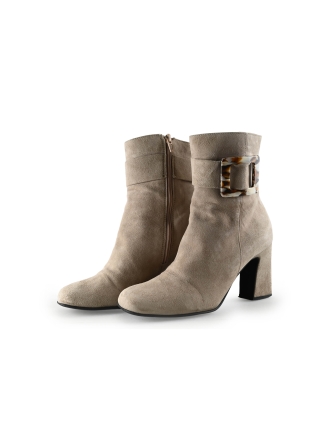 Manfield Stiefeletten Beige 328717
 Größe 38
 