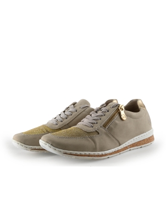 Rieker Schnürschuhe Beige 329066
 Größe 40
 