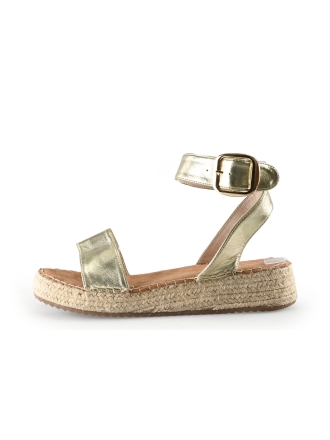 Poelman Sandalen Gold 329105
 Größe 40
 