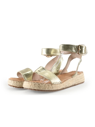 Poelman Sandalen Gold 329105
 Größe 40
 