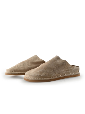 Shabbies Amsterdam Mules Pantoletten Beige 329397
 Größe 38
 