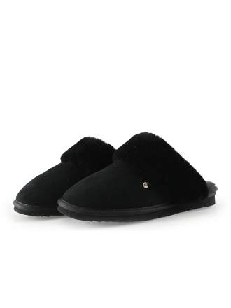 Warmbat Hausschuhe Schwarz 329802
 Größe 43
 