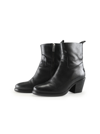 Shabbies Amsterdam Stiefeletten Schwarz 330059
 Größe 37
 