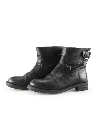 Shabbies Amsterdam Stiefeletten Schwarz 330083
 Größe 40
 