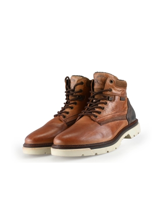 Manfield Schnürstiefel Cognac 330198
 Größe 42
 