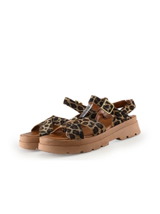 Manfield Sandalen Beige 330216
 Größe 38
 