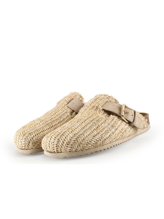 Sacha Mules Pantoletten Beige 330293
 Größe 39
 