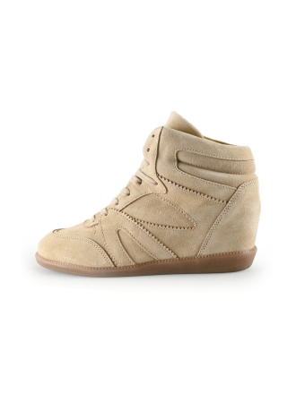 Manfield Schnürstiefel Beige 330296
 Größe 41
 