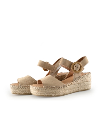 Manfield Espadrilles Beige 330370
 Größe 36
 