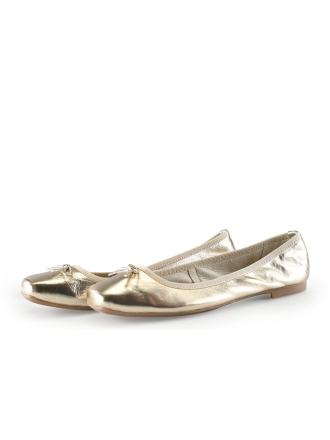 Manfield Ballerinaschuhe Gold 330371
 Größe 40
 