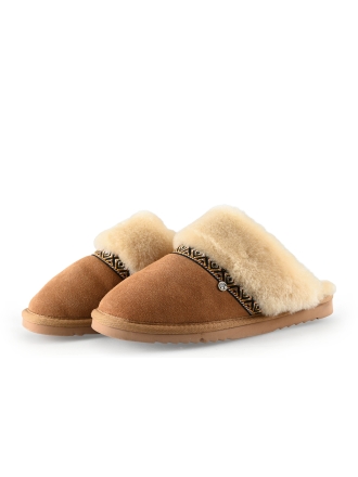 Warmbat Hausschuhe Cognac 330440
 Größe 39
 