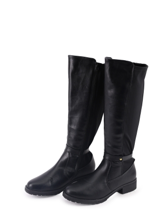 Charmosa Stiefel Schwarz 330592
 Größe 41
 