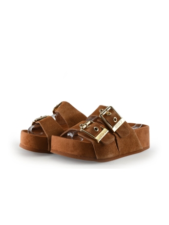 Colors of California Mules Pantoletten Braun 331054
 Größe 36
 