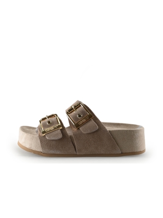 Colors of California Mules Pantoletten Beige 331098
 Größe 39
 