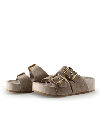 Colors of California Mules Pantoletten Beige 331098
 Größe 39
 