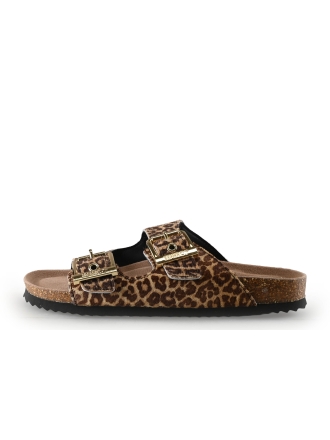 Colors of California Mules Pantoletten Leopardenmuster 331101
 Größe 40
 