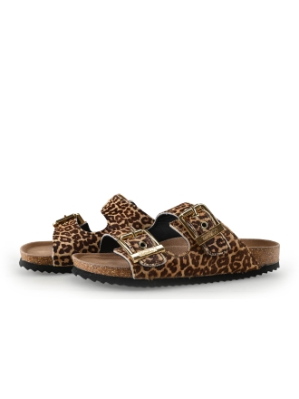 Colors of California Mules Pantoletten Leopardenmuster 331102
 Größe 39
 