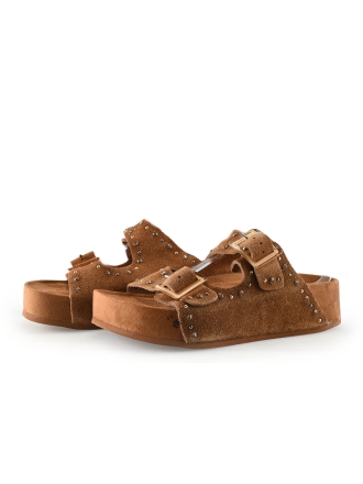 Colors of California Mules Pantoletten Braun 331113
 Größe 41
 