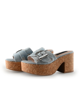 Colors of California Mules Pantoletten Blau 331180
 Größe 37
 