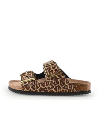 Colors of California Mules Pantoletten Leopardenmuster 331253
 Größe 38
 