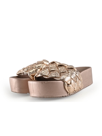 Colors of California Mules Pantoletten Gold 331586
 Größe 38
 