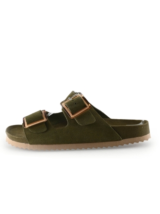 Colors of California Mules Pantoletten Grün 331615
 Größe 39
 