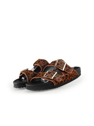 Colors of California Mules Pantoletten Leopardenmuster 331620
 Größe 39
 