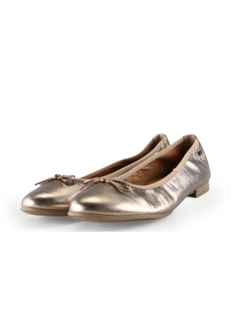 Manfield Ballerinaschuhe Bronze 331640
 Größe 41
 