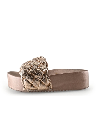 Colors of California Mules Pantoletten Gold 331689
 Größe 39
 