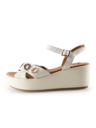 Manfield Keilschuhe Weiß 331728
 Größe 39
 