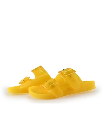 Colors of California Mules Pantoletten Gelb 331889
 Größe 32
 