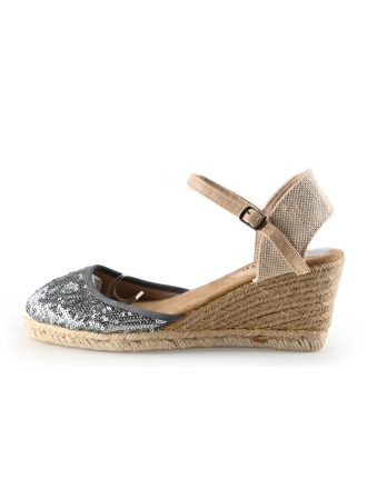 Pep Step Espadrilles Silber 332095
 Größe 41
 