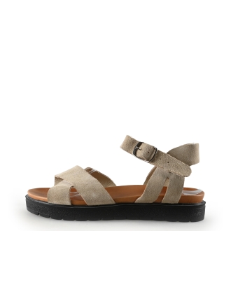 Manfield Sandalen Beige 332325
 Größe 38
 