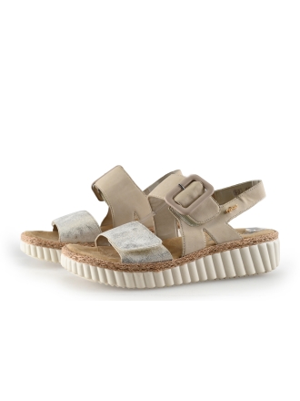 Rieker Sandalen Beige 332406
 Größe 40
 