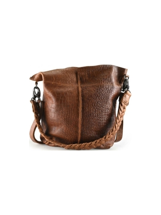 Manfield Umhängetasche Cognac 332458
 Größe standaard
 