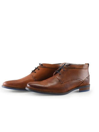 Manfield Schnürstiefel Cognac 332514
 Größe 41
 