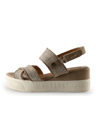 Mustang Sandalen Beige 332529
 Größe 40
 
