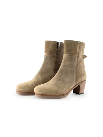 Shabbies Amsterdam Stiefeletten Beige 332748
 Größe 39
 