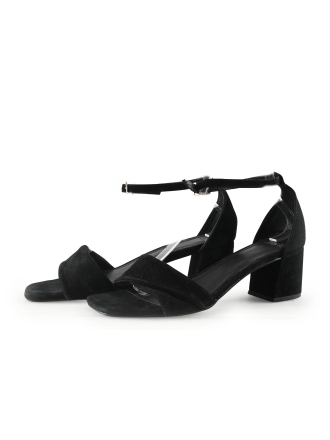 Manfield Sandalen Schwarz 332835
 Größe 39
 