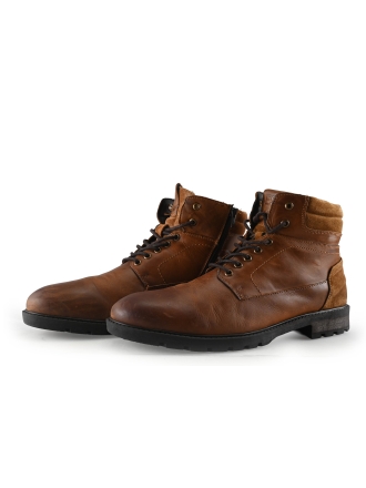 Nelson Schnürstiefel Cognac 332847
 Größe 45
 