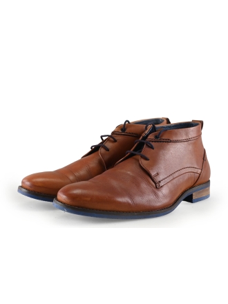 Manfield Schnürstiefel Cognac 333038
 Größe 44
 
