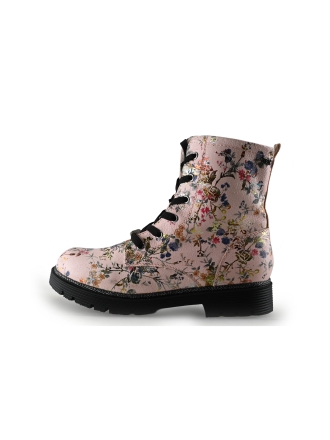 Barbarella Schnürstiefel Beige 333182
 Größe 38
 