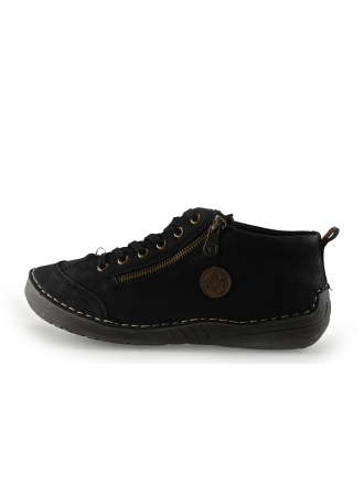 Rieker Schnürschuhe Schwarz 333295
 Größe 40
 