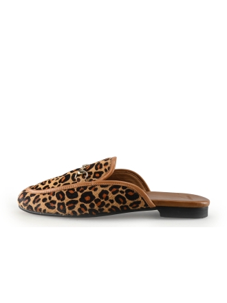 Manfield Mules Pantoletten Beige 333859
 Größe 40
 