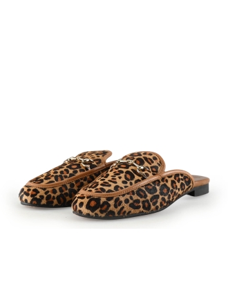 Manfield Mules Pantoletten Beige 333859
 Größe 40
 