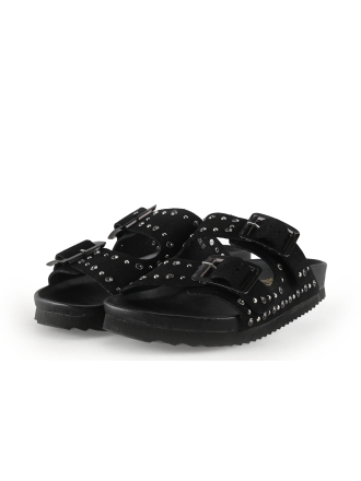 Colors of California Mules Pantoletten Schwarz 334003
 Größe 37
 