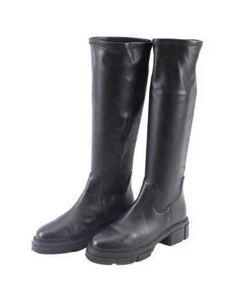 Manfield Stiefel Schwarz 334157
 Größe 40
 