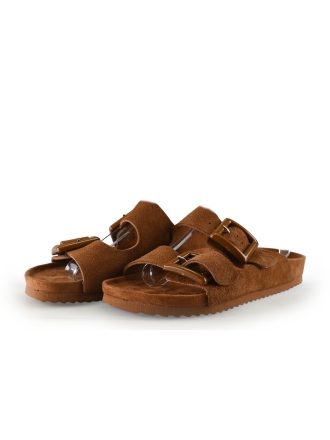 Colors of California Mules Pantoletten Cognac 334201
 Größe 38
 